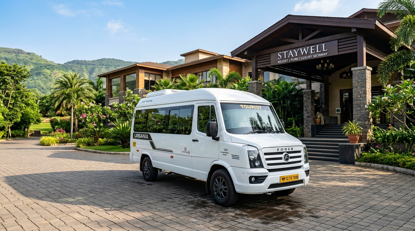Tempo Traveller and Force Urbania